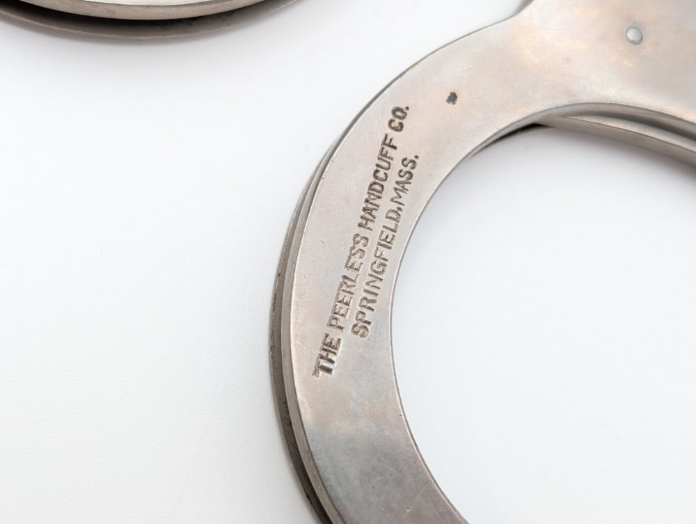 The Peerless Handcuff Co. Double Lock Handcuffs - 7