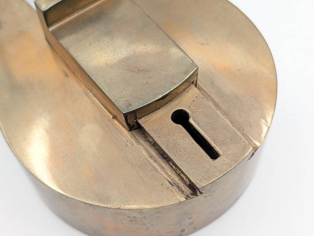 Large Brass Padlock - 2