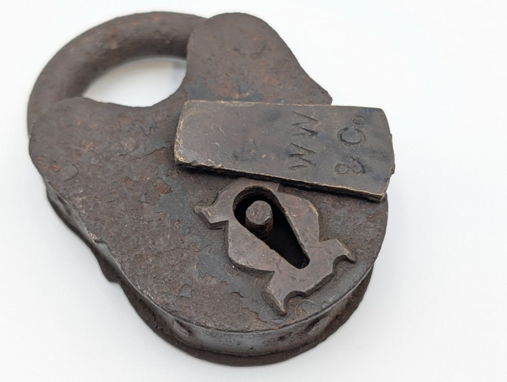 (4) Antique Padlocks - 2