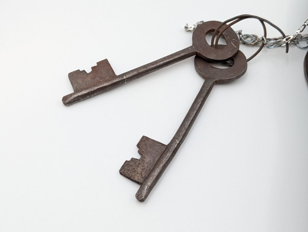 (2) Large Antique Padlocks - 6