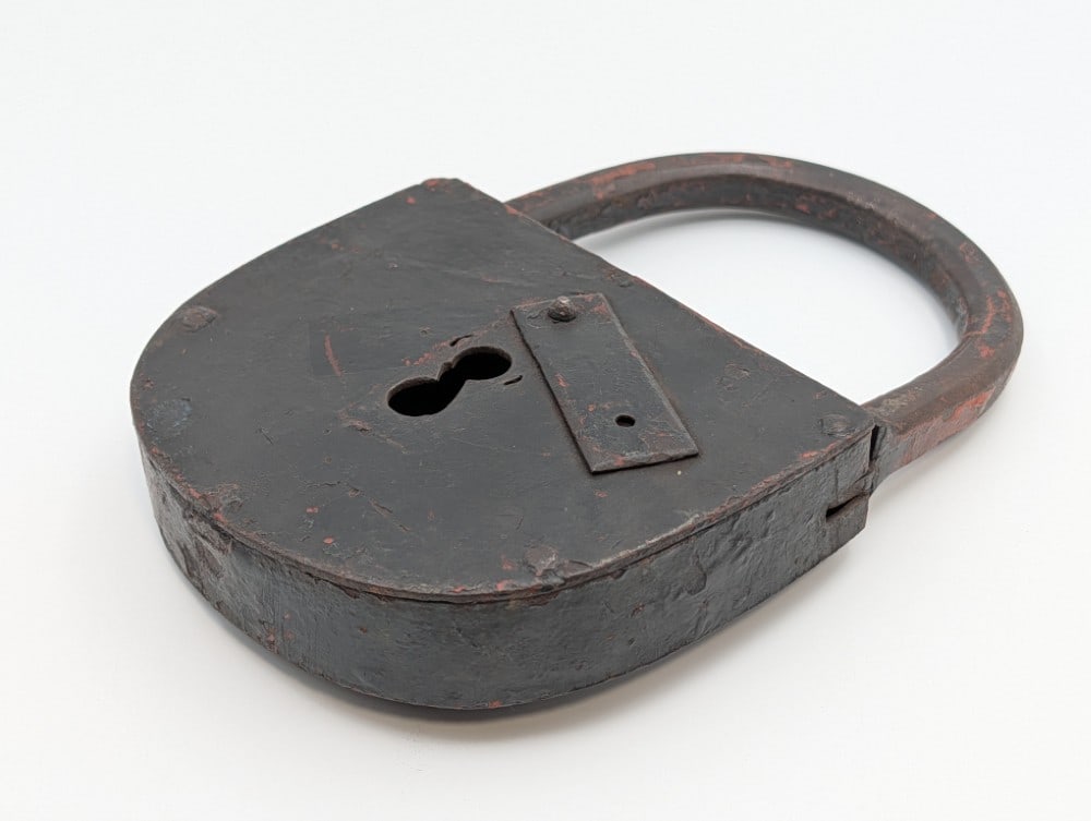 (2) Large Antique Padlocks - 8