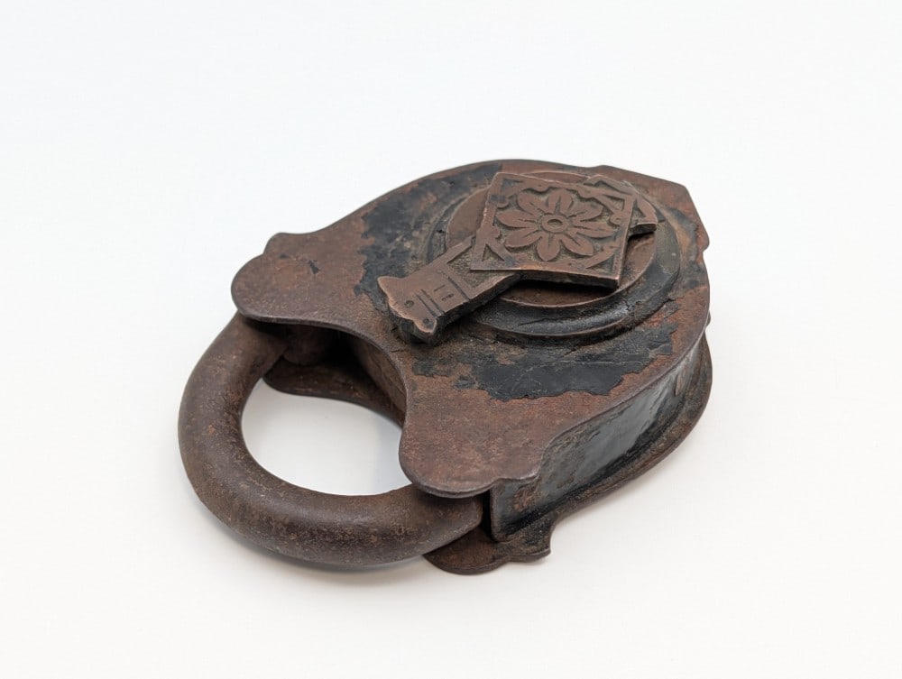 (4) Antique Padlocks - 9