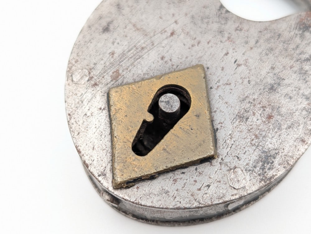 (3) Antique Padlocks - 2