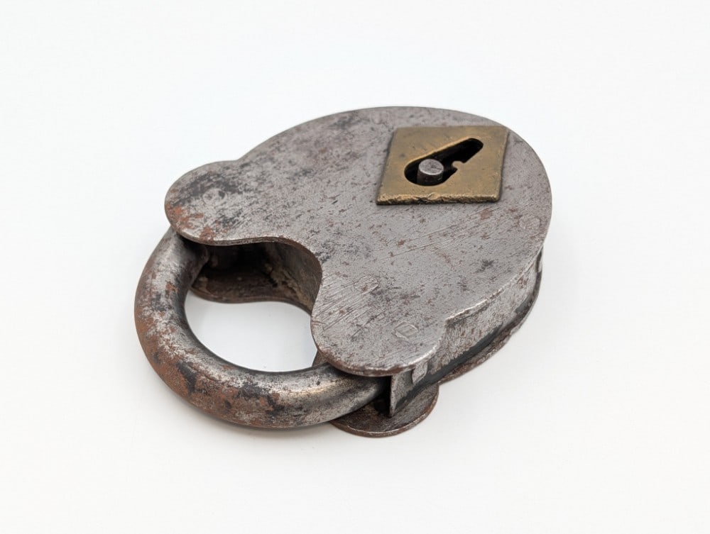 (3) Antique Padlocks - 4