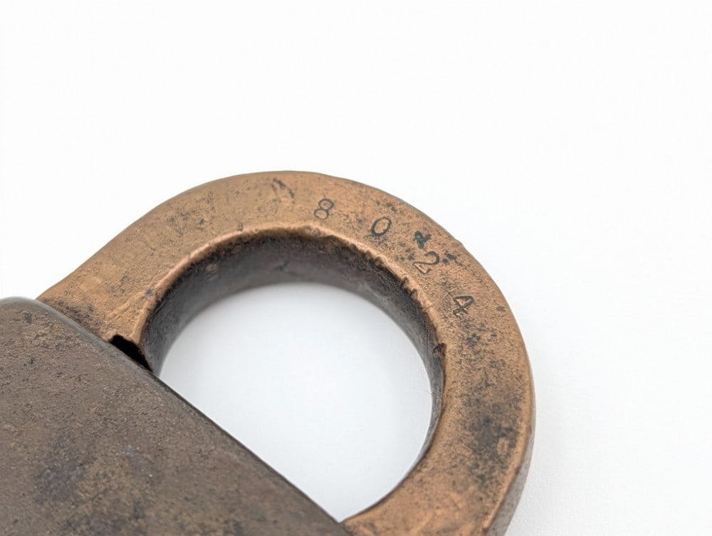 (4) Antique Padlocks - 4