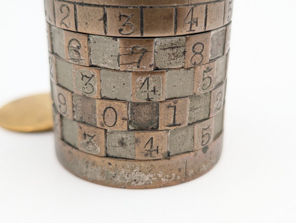 Antique Combination Code Padlock - 3