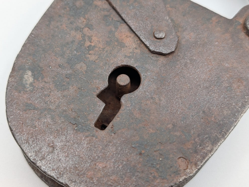 (2) Antique Swing Gate Padlocks - 2