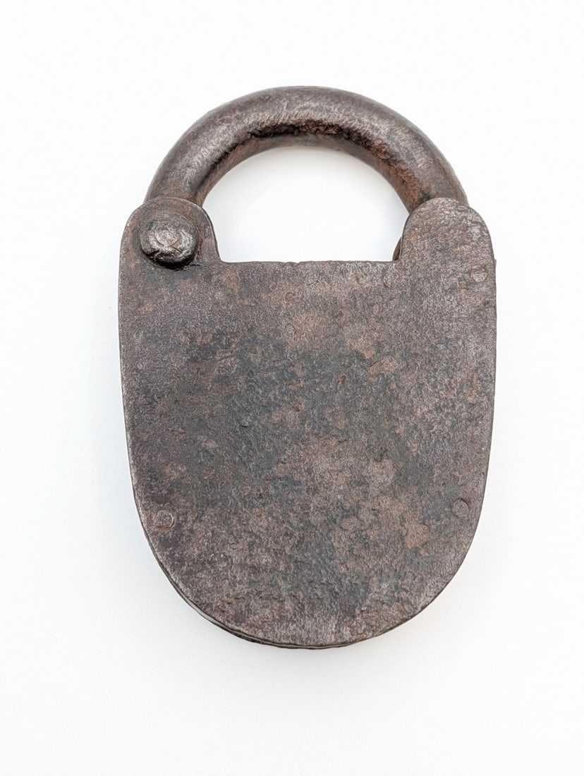 (2) Antique Swing Gate Padlocks - 5
