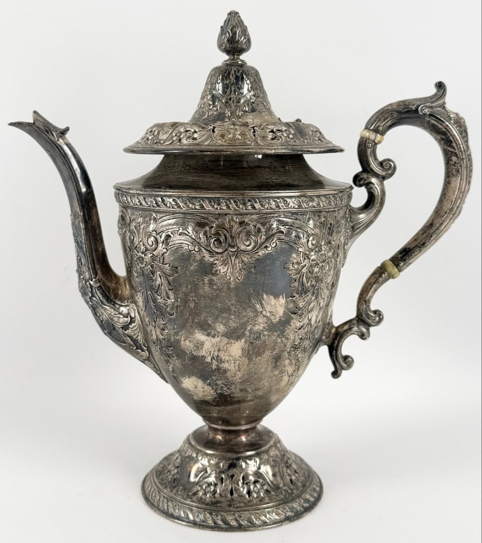 Antique Gorham Sterling Silver 2 Pint Teapot #A9631 (1 of 6)