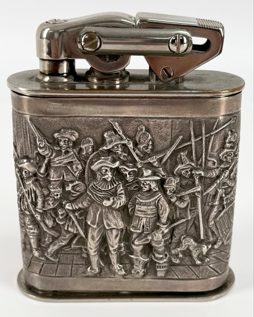 Vintage Karl Wieden Sire Dorgento Sterling Silver Lighter (1 of 7)