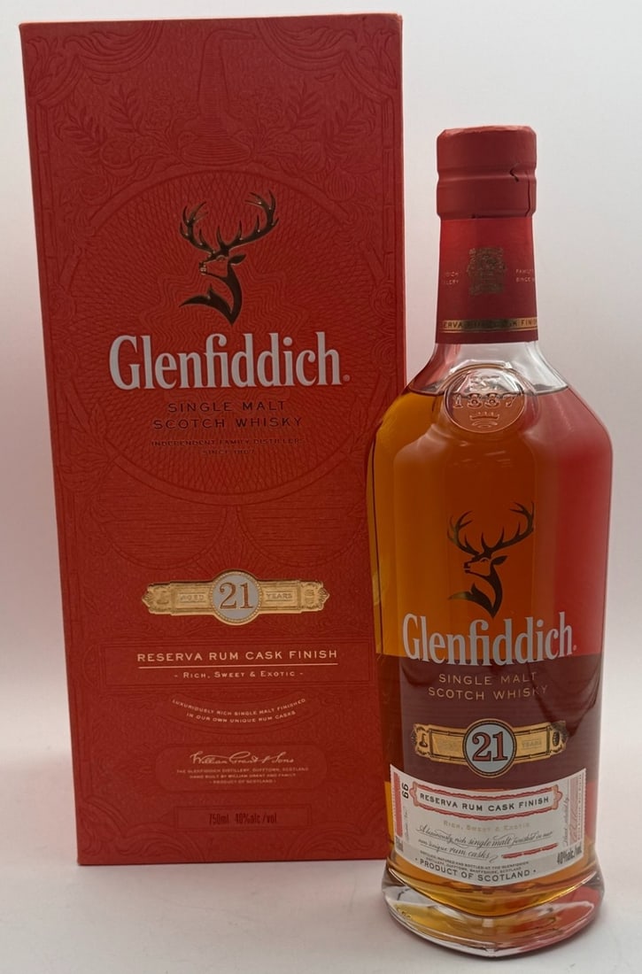 Glenfiddich 21 Year Old Single Malt Scotch Whisky (1 of 6)