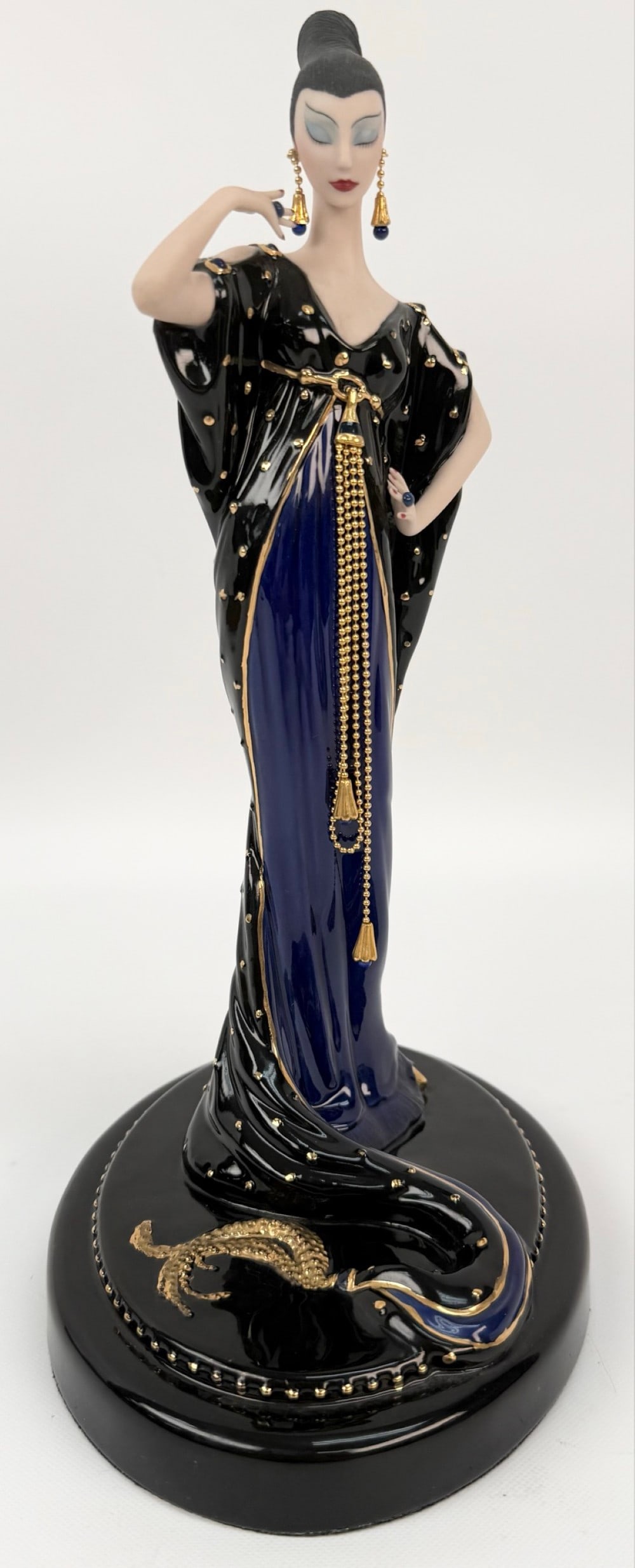 Franklin Mint House Of Erte "Moonlight Mystique" Limited Edition Figurine (1 of 7)