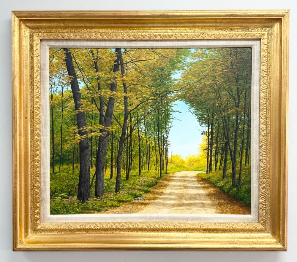 Gregory D. Steele "Squirrel" Oil Painting On Canvas (1 of 5)