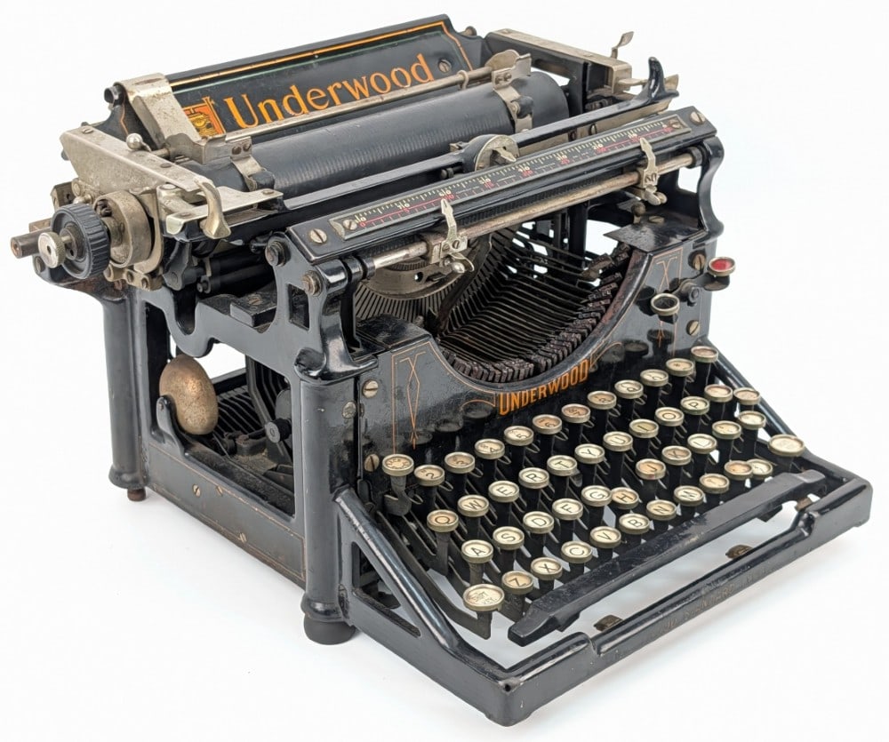 Antique Underwood Standard No. 5 Typewriter (1 of 10)