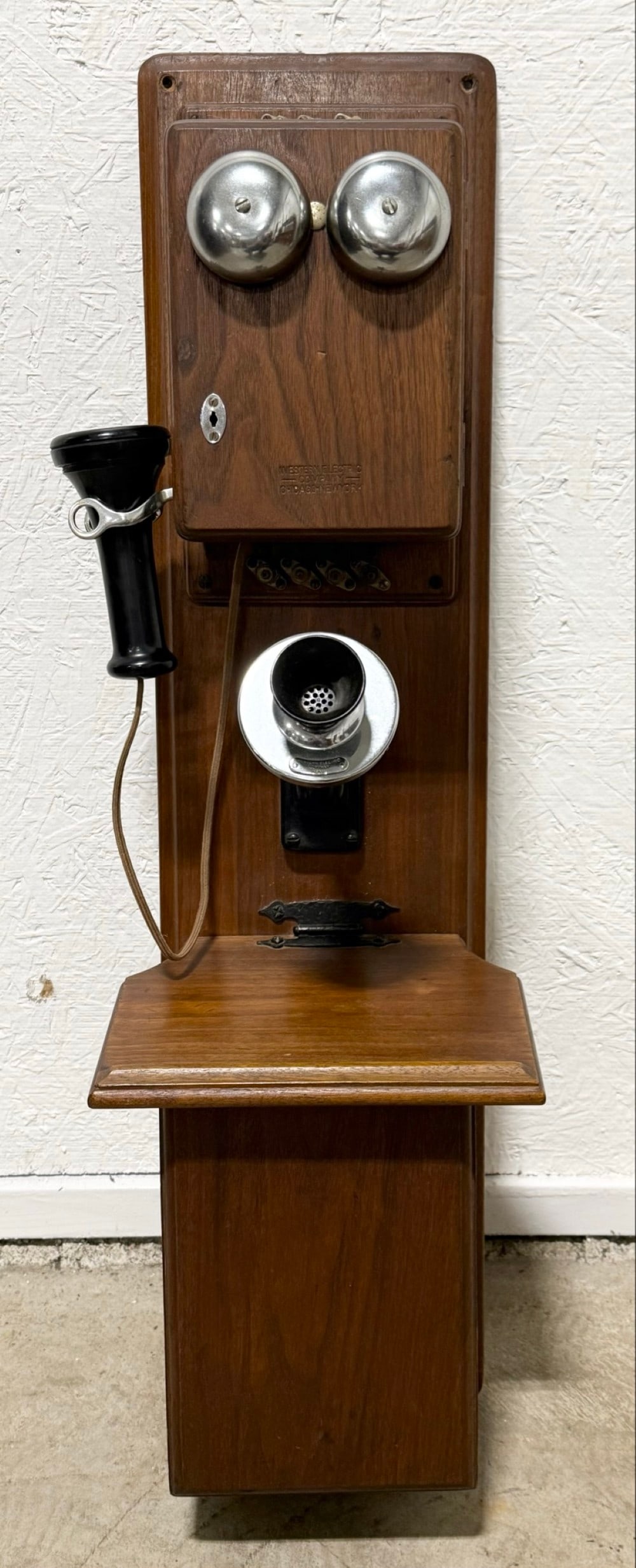 Custom Western Electric Oak Wall Telephone (1 of 7)