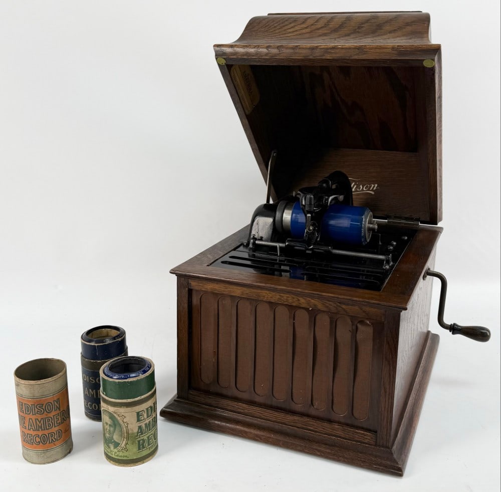 Edison Amberola Cylinder Phonograph Model 30 (1 of 9)