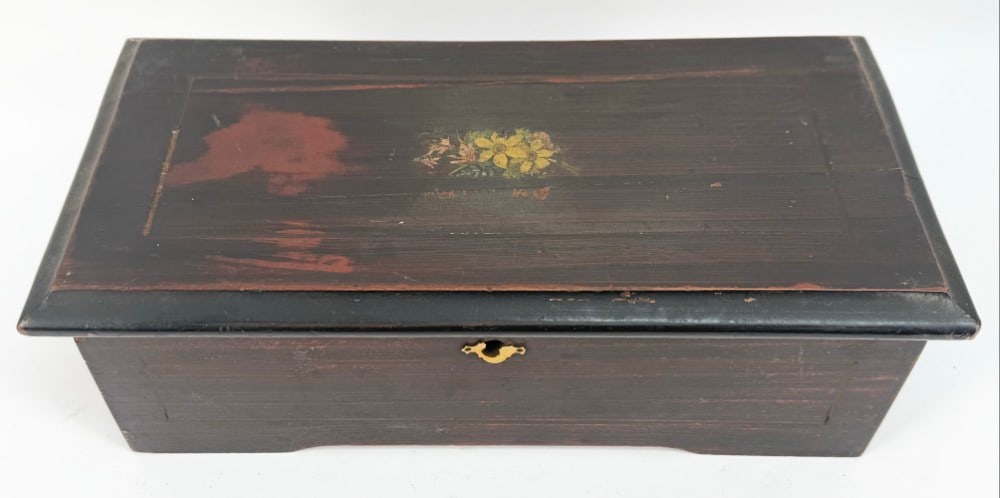 Antique Swiss Cylinder Music Box (1 of 7)