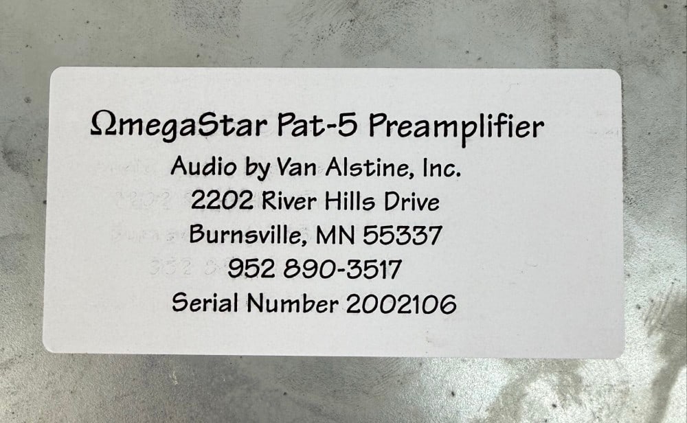 Dynaco Van Alstine PAT-5 Solid State Preamplifier - 9