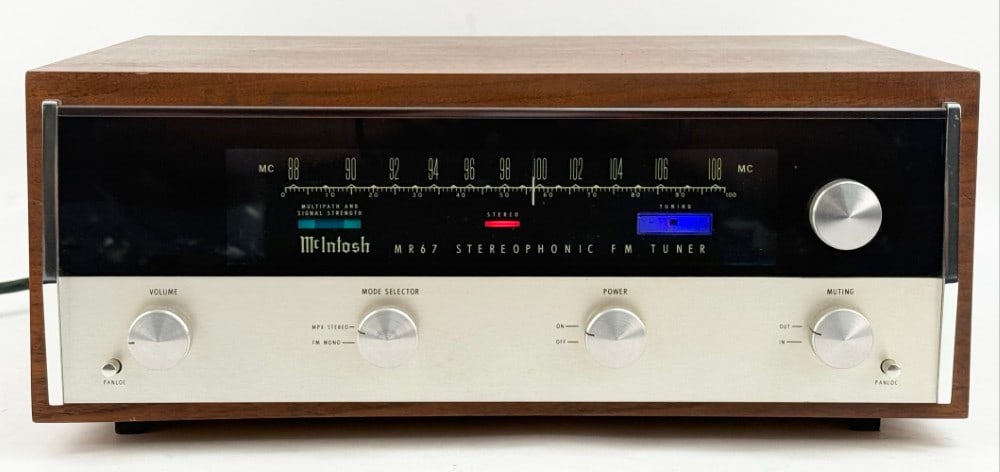 McIntosh MR 67 Stereophonic FM Tube Receiver (1 of 7)