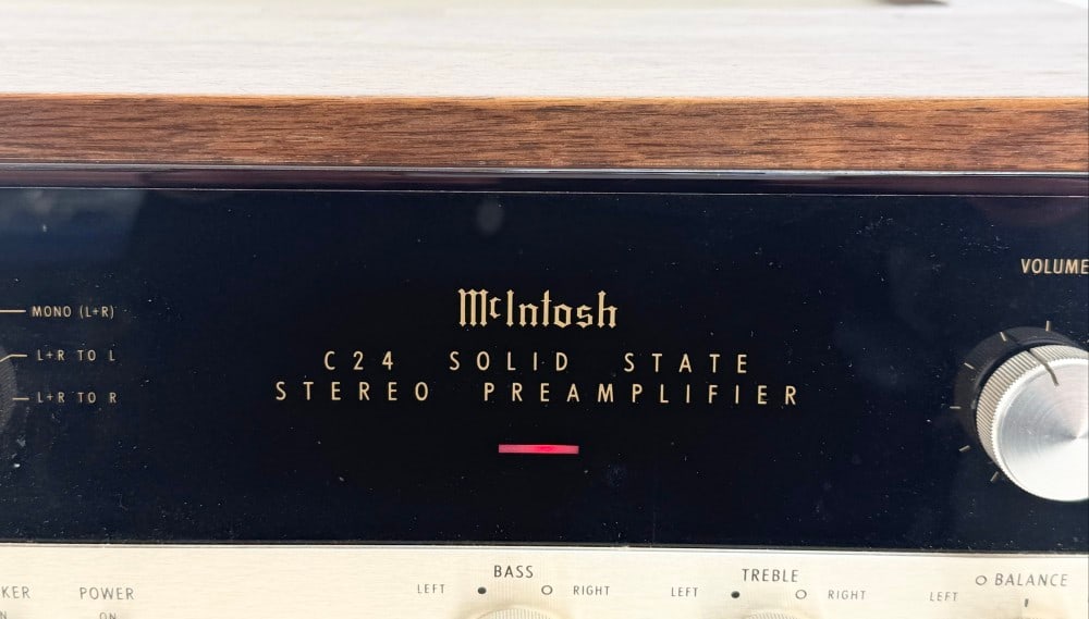 McIntosh C24 2-Channel Solid State Preamplifier - 2