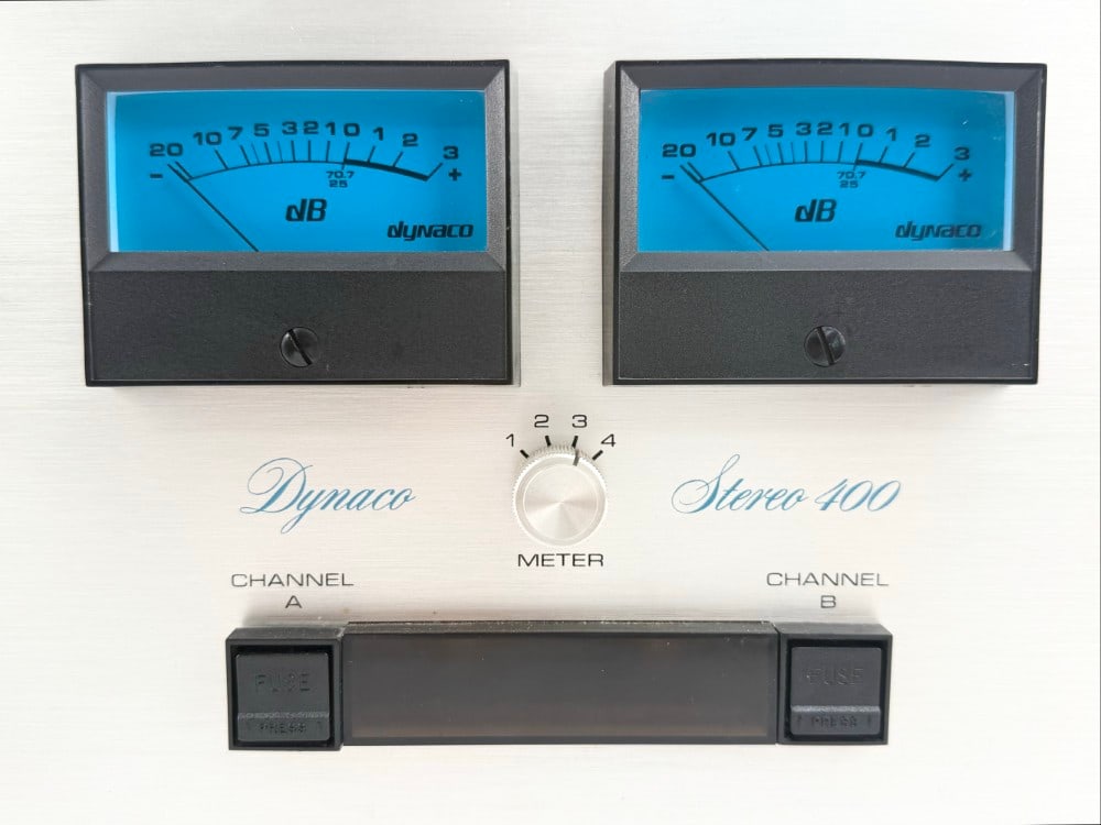 Dynaco Stereo 2-Channel Solid State Stereo Power Amplifier - 2