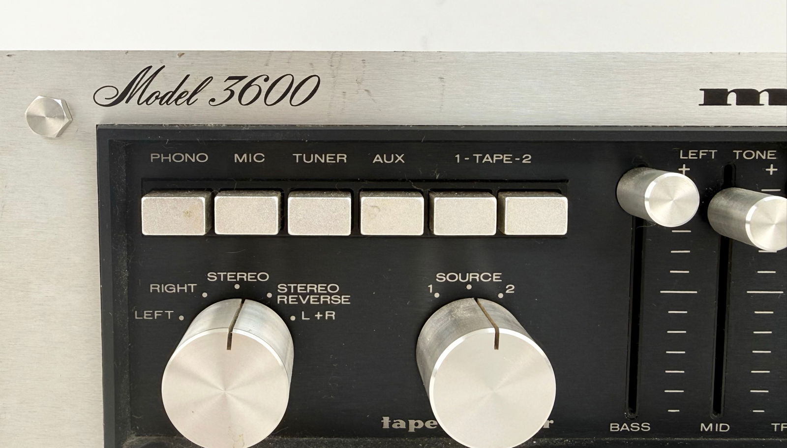 Marantz Model 3600 Solid State Preamplifier - 2