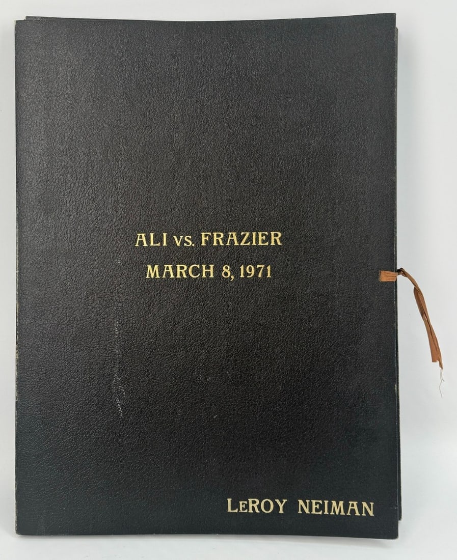LeRoy Neiman "Ali Vs. Frazier" March 8, 1971 Suite Of 15 Original Signed & Numbered Etchings: LeRoy Neiman "Ali Vs. Frazier" March 8, 1971 Suite Of 15 Original Signed & Numbered Etchings. The 15 etching are #54 in a limited edition of only 150. Each etching features a scene from every round of
