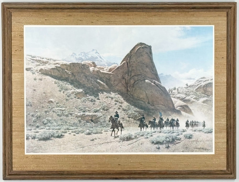 Frank C. McCarthy "The Long Column" Limited Edition Signed & Numbered Pint (1 of 4)