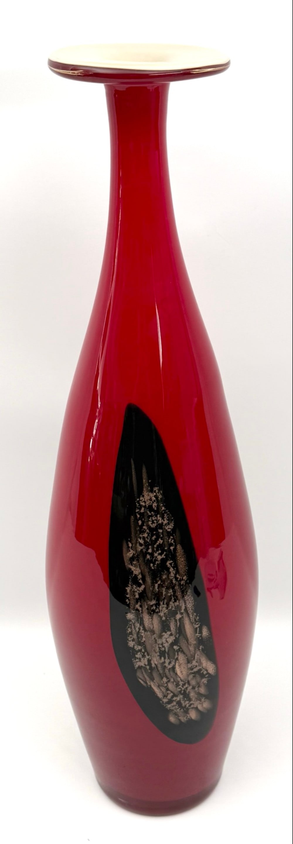 Cristalleria Stile D?rte Murano Art Glass Vase (1 of 5)