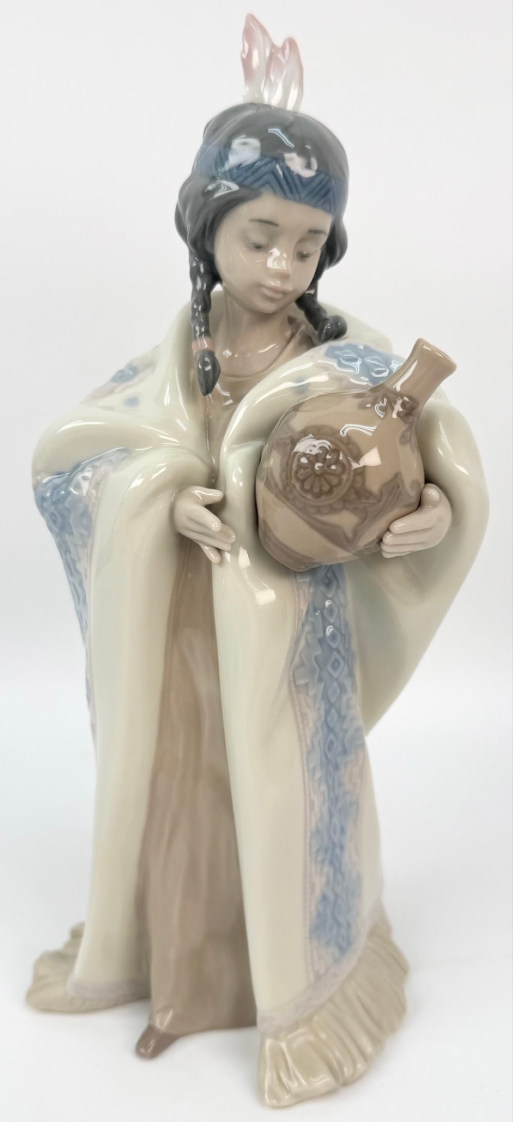 Retired Lladro "Ceremonial Princess" Porcelain Figure #6424 In Box (1 of 8)