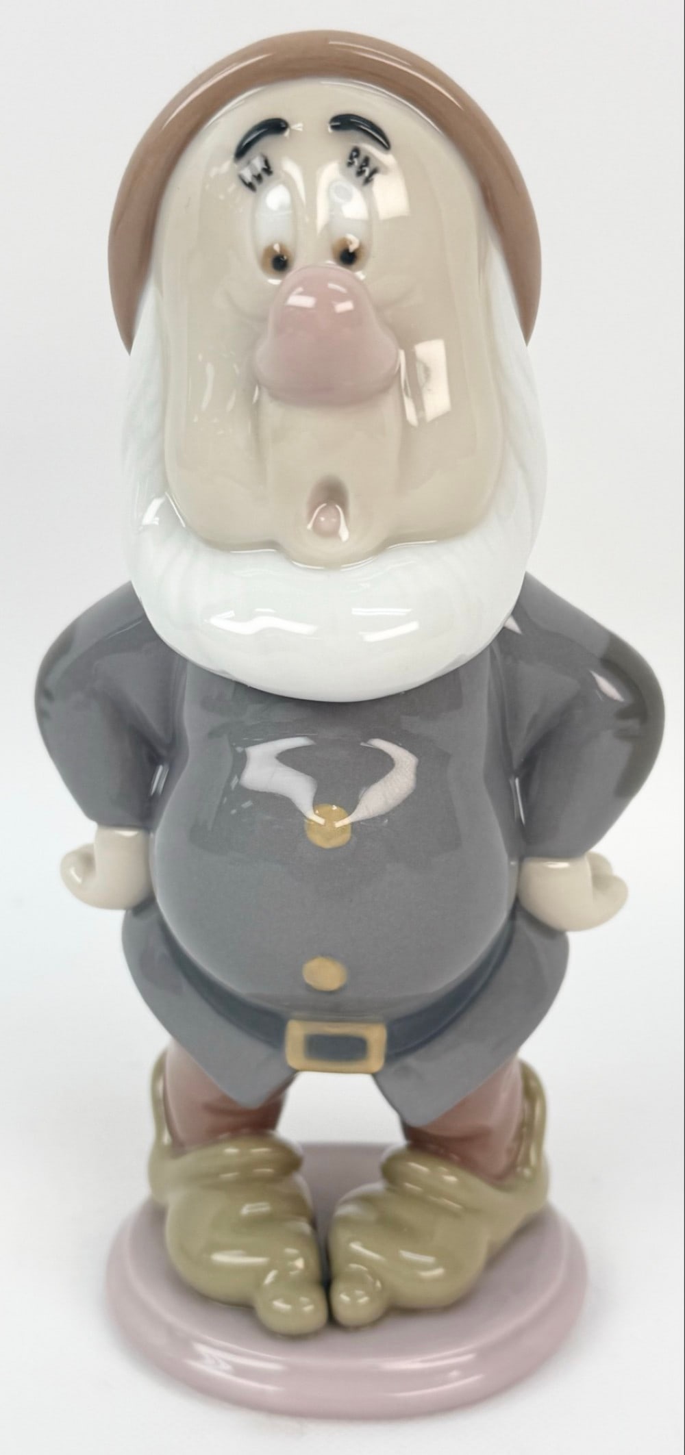 Retired Lladro Disney "Sneezy" Porcelain Figure #7535 In Box (1 of 8)