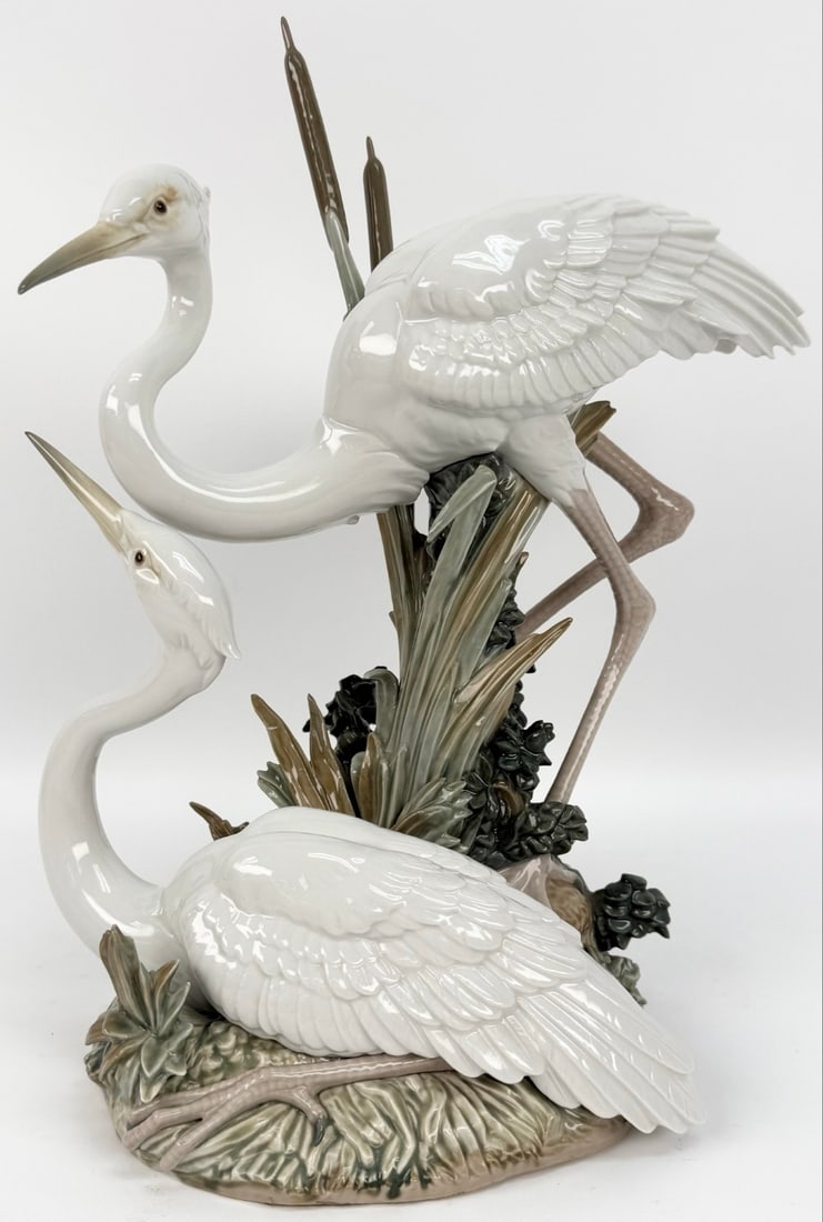 Retired Lladro "Marshland Mates" Porcelain Figure #5691 In Box (1 of 8)