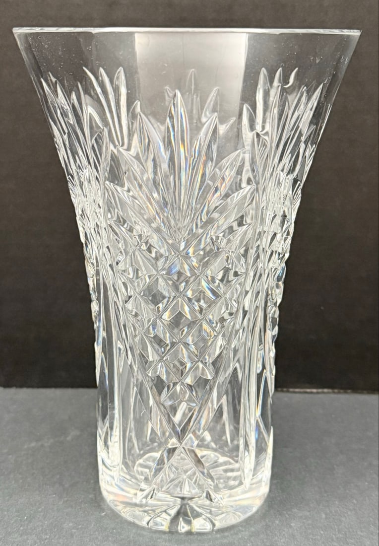 New In Box Waterford Crystal Woodward 8" Vase (1 of 5)