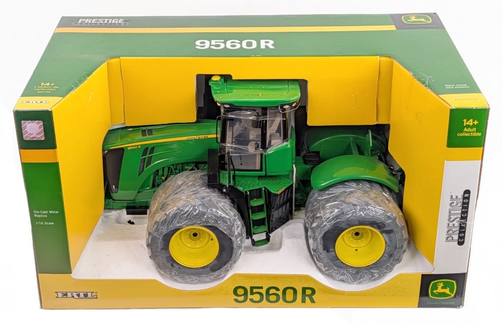 1/16 Ertl John Deere 9560R 4wd Tractor - Prestige Collection Series: 1/16 Ertl John Deere 9560R 4wd tractor. Prestige Collection Series. Good condition new in the box.