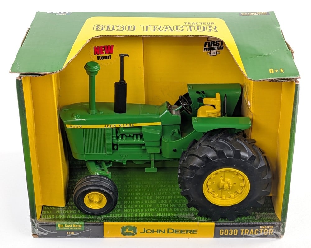 1/16 Ertl John Deere 6030 Tractor: 1/16 Ertl John Deere 6030 tractor. First Production Edition. Good condition new in the box.