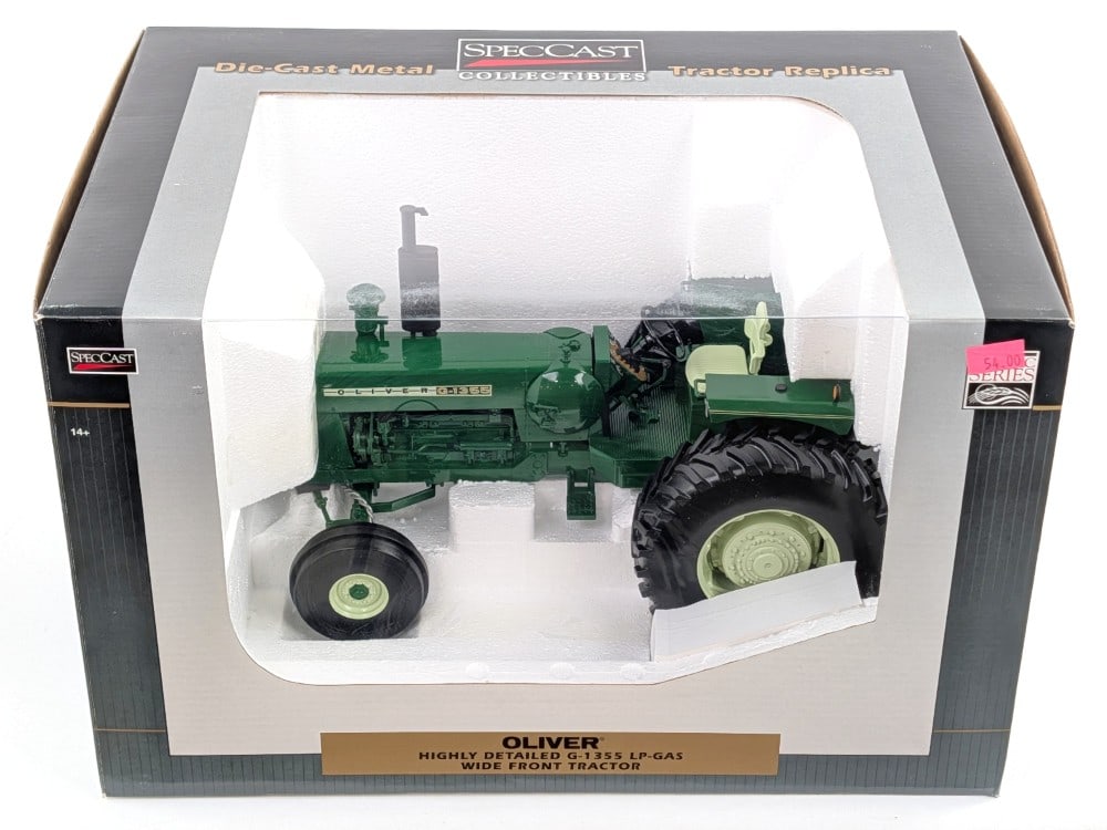 1/16 SpecCast Oliver G-1355 LP Gas Wide Front Tractor (1 of 7)
