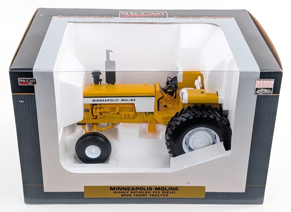 1/16 SpecCast Minneapolis-Moline 955 Diesel Wide Front Tractor (1 of 7)