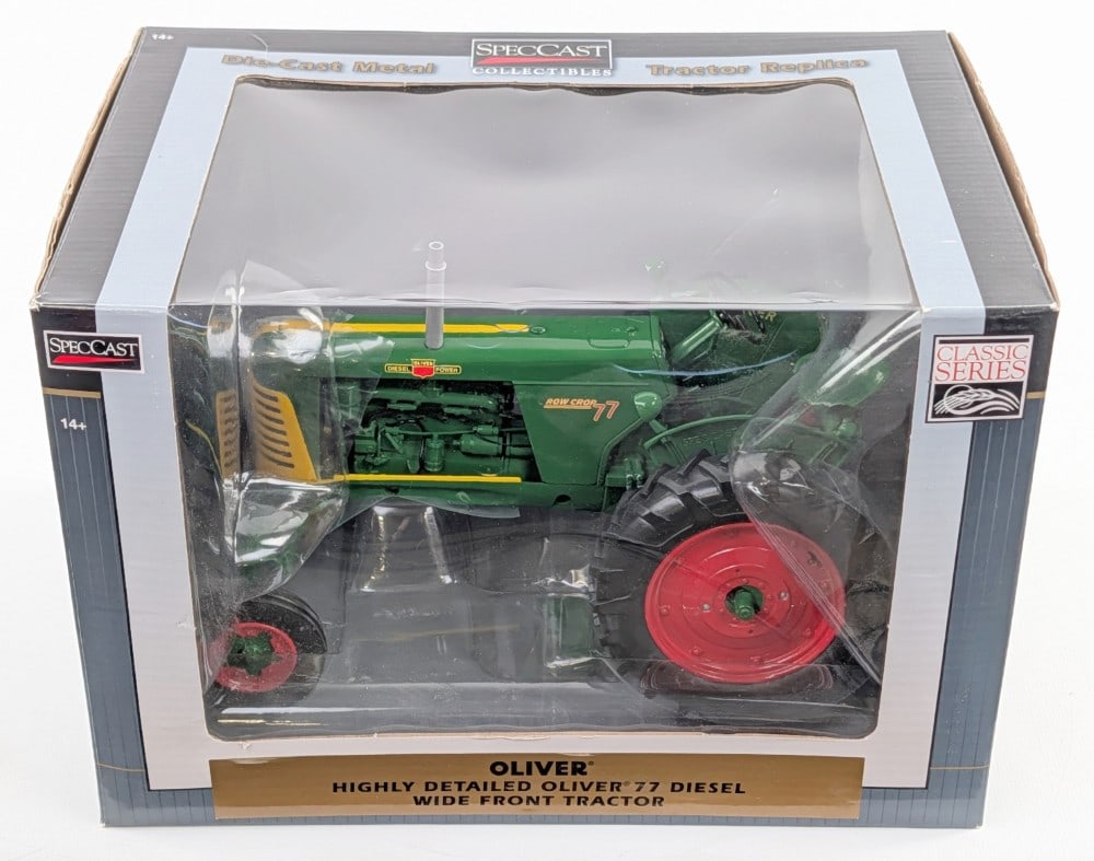 1/16 SpecCast Oliver 77 Diesel Wide Front Tractor (1 of 7)