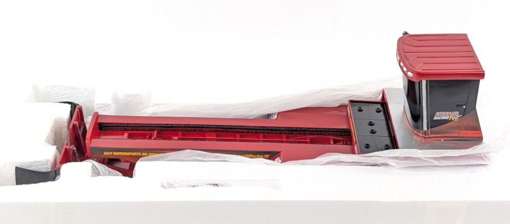 1/16 SpecCast Decision Maker Maroon Pulling Sled - 2