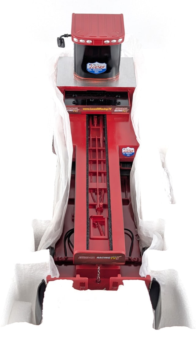 1/16 SpecCast Decision Maker Maroon Pulling Sled - 3