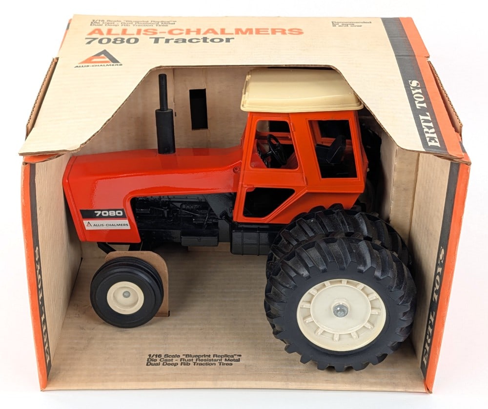 1/16 Ertl Allis-Chalmers 7080 Tractor w/ Duals (1 of 7)