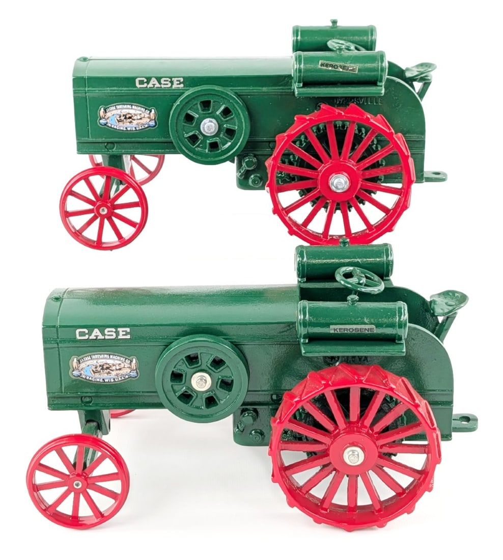 (2) 1/16 Scale Models Case 12-25 Kerosene Prairie Tractors (1 of 11)