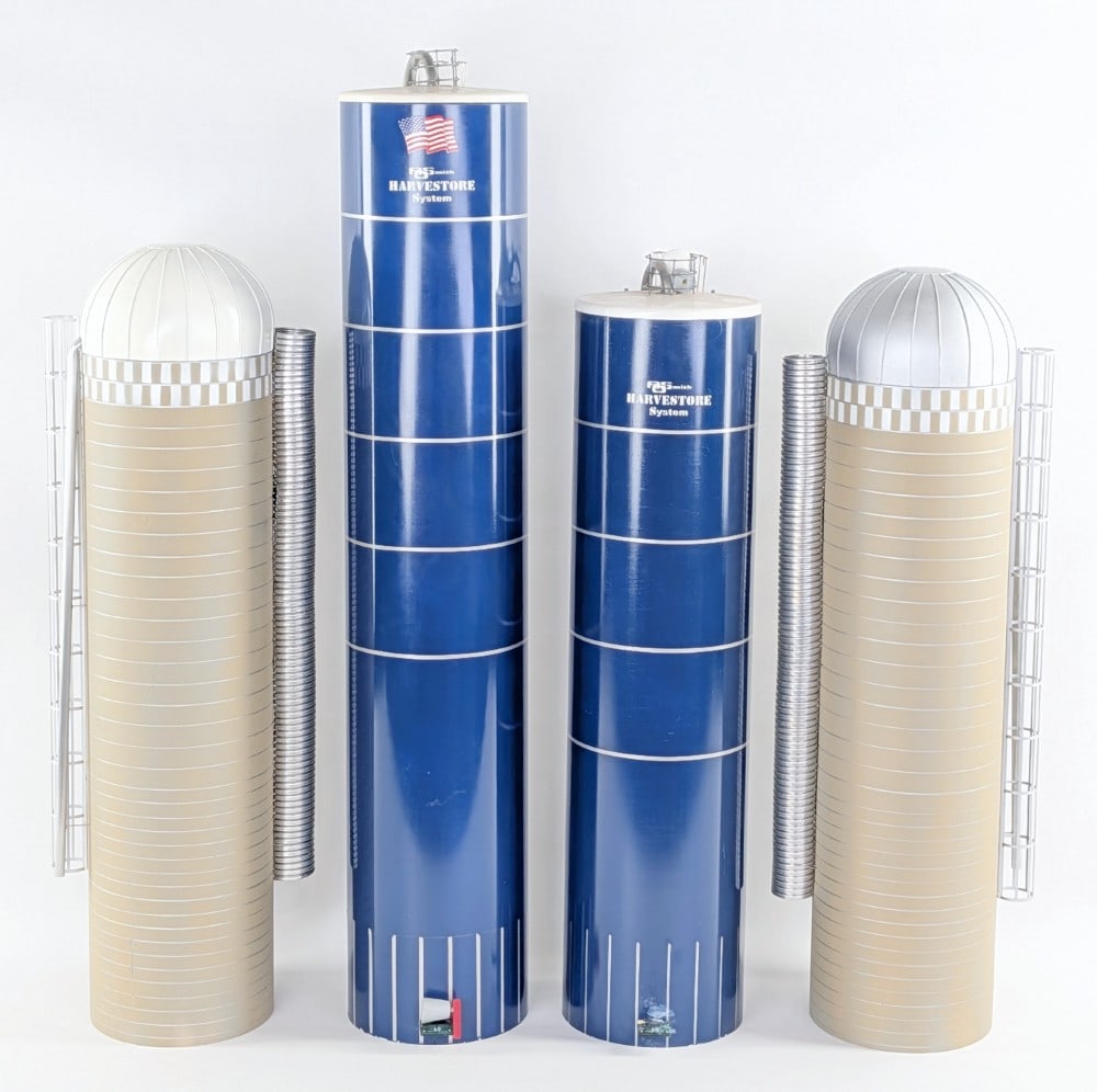 (4) A.O. Smith and Unmarked Silo Harvestore's (1 of 13)