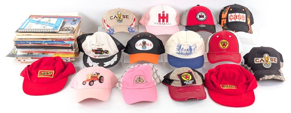 Tractor and Implement Operator's Manuals and Snapback Hats (1 of 10)