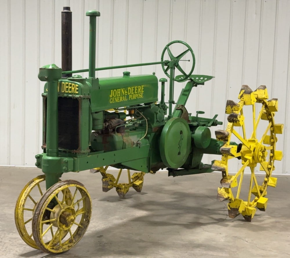 1934 John Deere A: Sells with no Reserve! From the Steve Just Collection Built April 28th 1934 Shipped same day to Omaha Branch then Kearney Nebraska Steve found this tractor near Kearney Nebraska just 6 miles north of