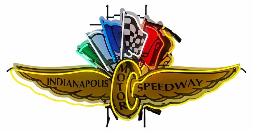 Indianapolis Motor Speedway 5-Color Neon Sign (1 of 13)