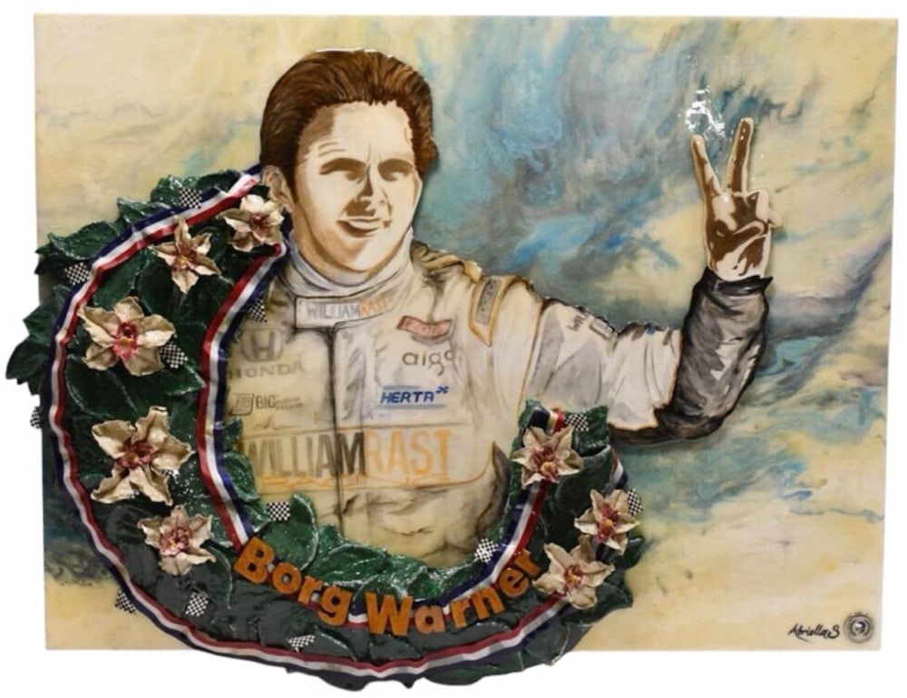 2011 Wheldon Indy 500 Victory Orig By Abriella S (1 of 8)