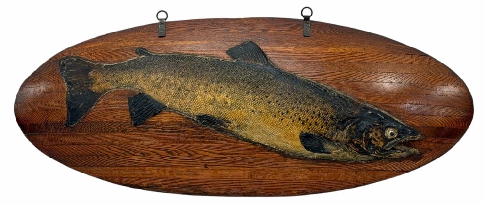 Nash of Maine Mezzo Taxidermy Model of Trout (1 of 12)
