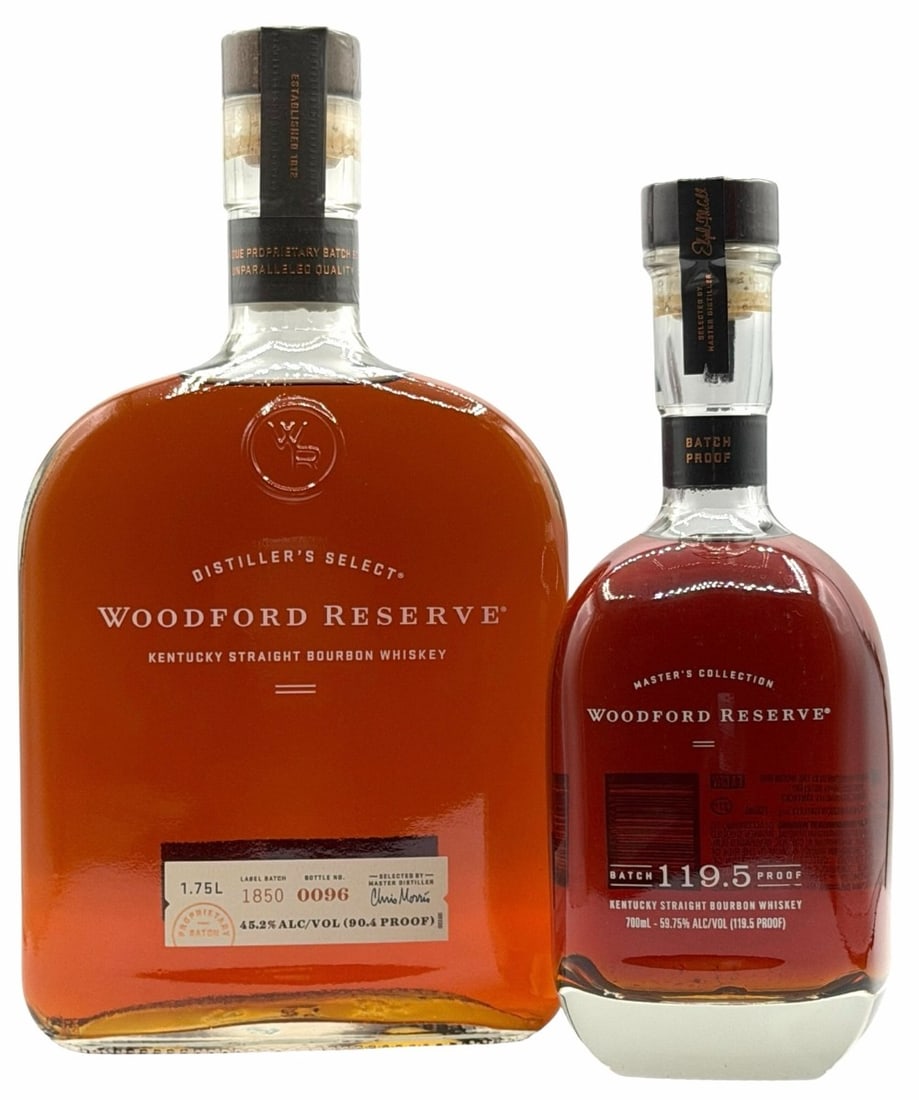 (2) 2024 Woodford Reserve Master's Collection Bourbon 119.5 Proof 700ML & Woodford Reserve (1 of 12)