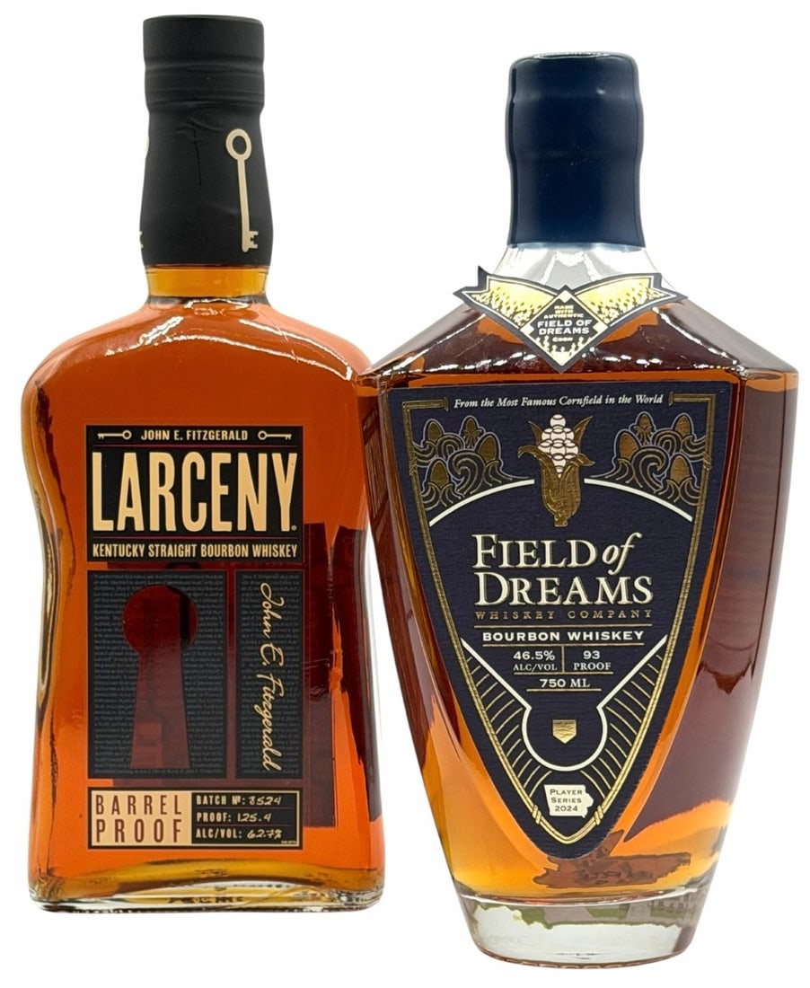 (2) 2024 Field Of Dreams Bourbon 93 Proof 750ML & 2024 Larceny Barrel Proof Bourbon 125.4 Proof (1 of 13)